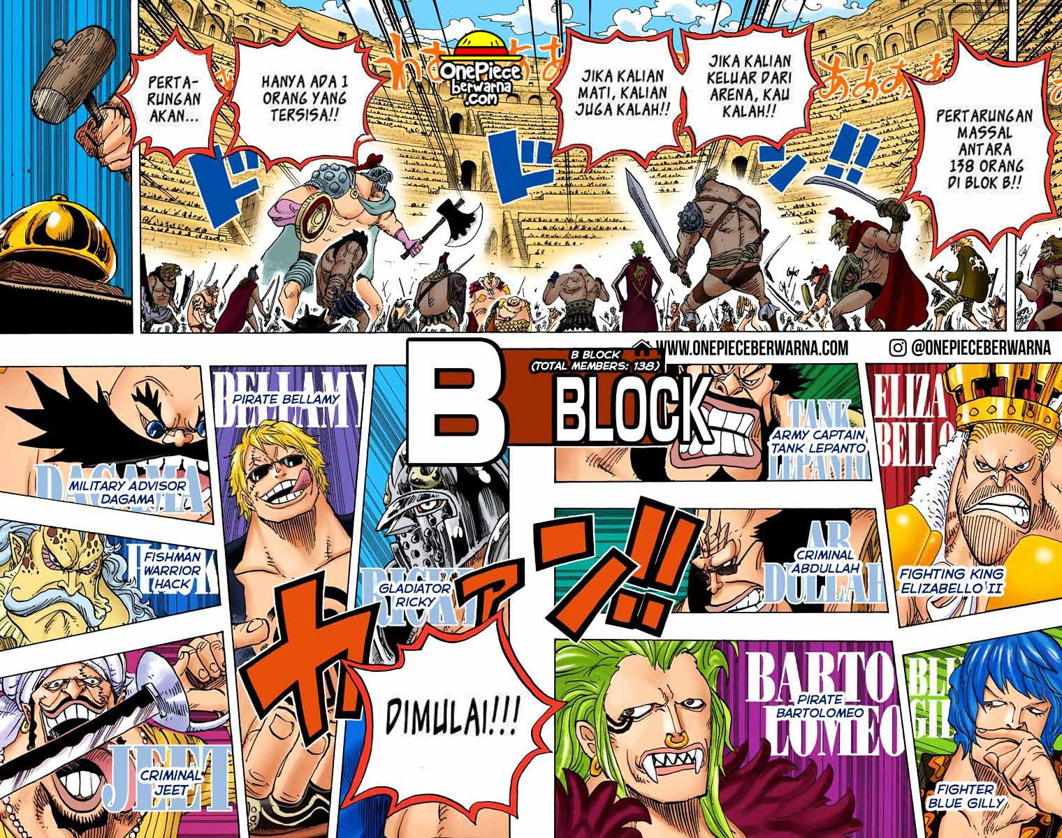 One Piece Berwarna Chapter 706